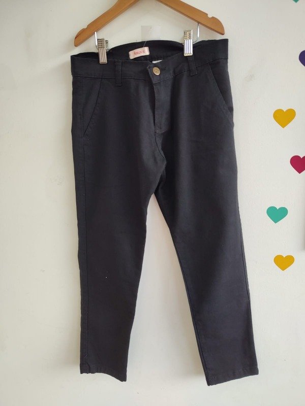Producto - Pantalon gabardina negro TALLE 10