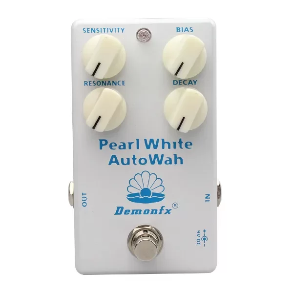 Producto - DEMON FX PEDAL PEARL WHITE AUTO WAH PARA GUITARRA