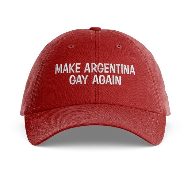 Producto - Gorra Red Edition Make Argentina Gay Again - Bordado White - Unisex - OFERTA
