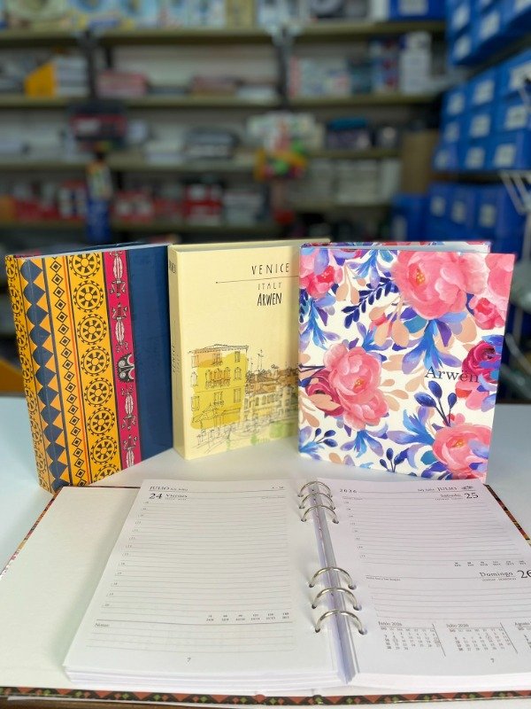 Producto - Agenda Diaria Rep. Cambiable R8 - "Arwen"