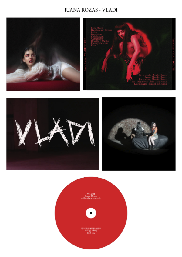 Producto - Juana Rozas "VLADI" CD Custom