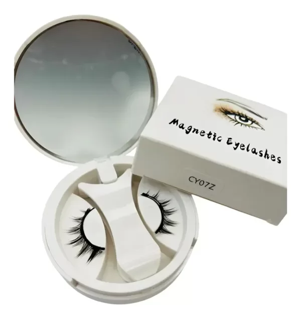 Producto - Pestañas postizas MAGNETICAS con estuche y pinzas - CY07Z