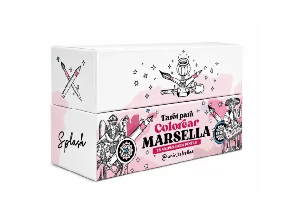 Producto - Tarot para colorear Rider Waite - Caja con naipes - 6