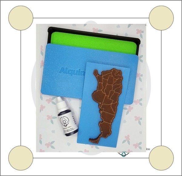 Producto - Argentina - Set Almohadilla y Tinta