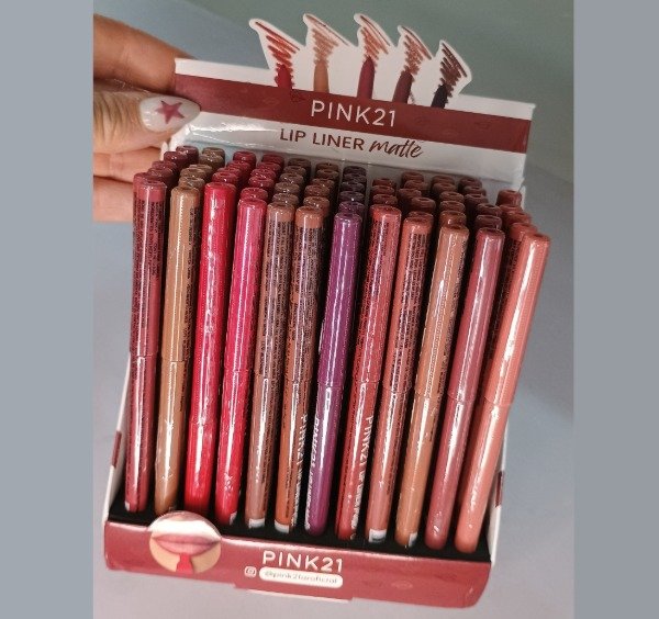 Producto - DELINEADOR DE LABIOS RETRACTIL PINK 21