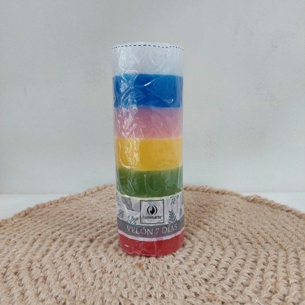Producto - VELA 7 DÍAS - 7 COLORES