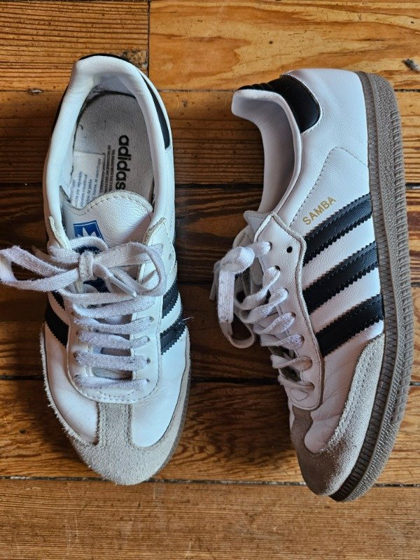 Producto - Zapatillas Adidas Samba Blancas n37