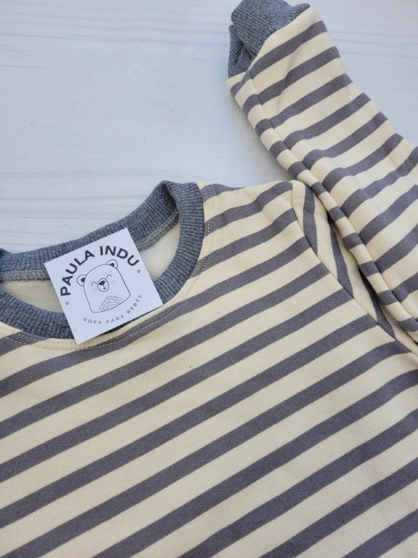 Producto - BUZO FRISA UNISEX RAYA GRIS - transferencia 13.251 - 2