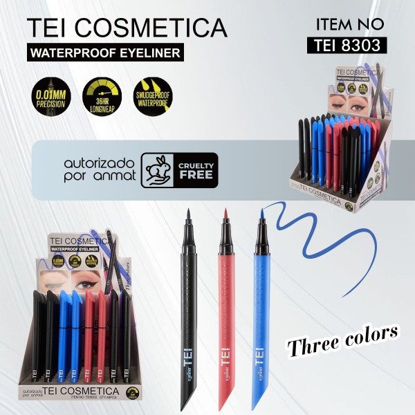 Producto - DELINEADOR EN FIBRA COLOR WATERPOOF - TEI