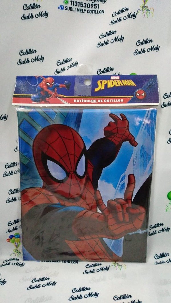 Producto - MANTEL DE PLASTICO DE SPIDER MAN