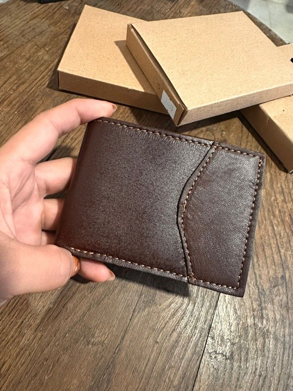 Producto - Billetera cuero marrón