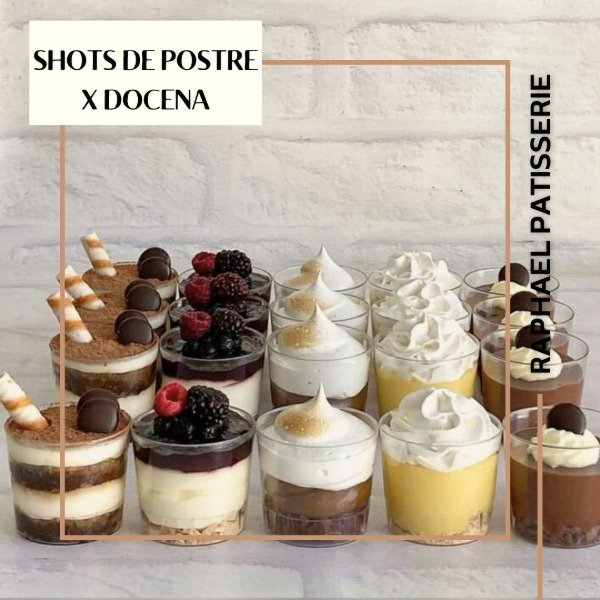 Producto - Shots de postres x docena