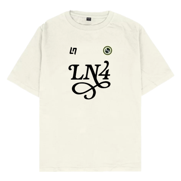 Remera over cremita Lando Norris LN4