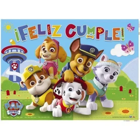 Producto - Cartel patrulla canina