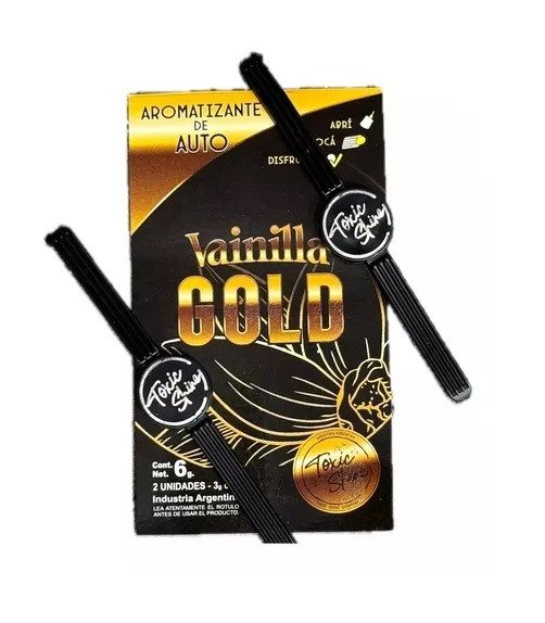 Producto - AROMATIZANTE PERFUME TOXIC SHINE VAINILLA GOLD CLIPS