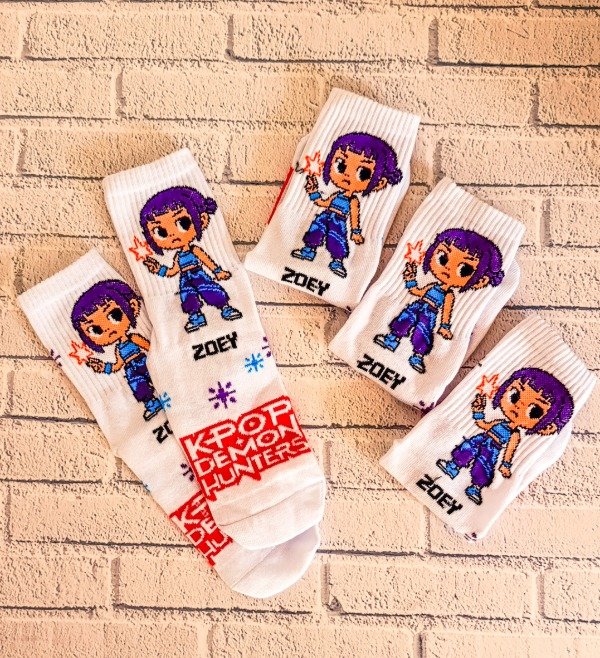 Producto - MEDIAS 3/4 ALGODÓN DEMON HUNTERS ZOEY