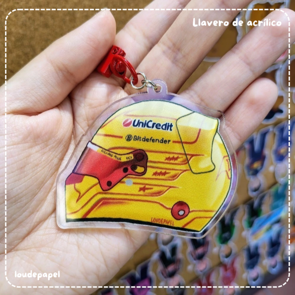 Producto - Casco Lewis Hamilton 2026 - Llavero