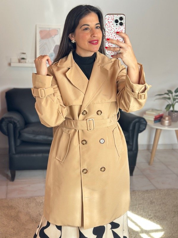 Producto - Piloto Ariana TRENCH importado  - Talle XL  (Busto hasta 110)