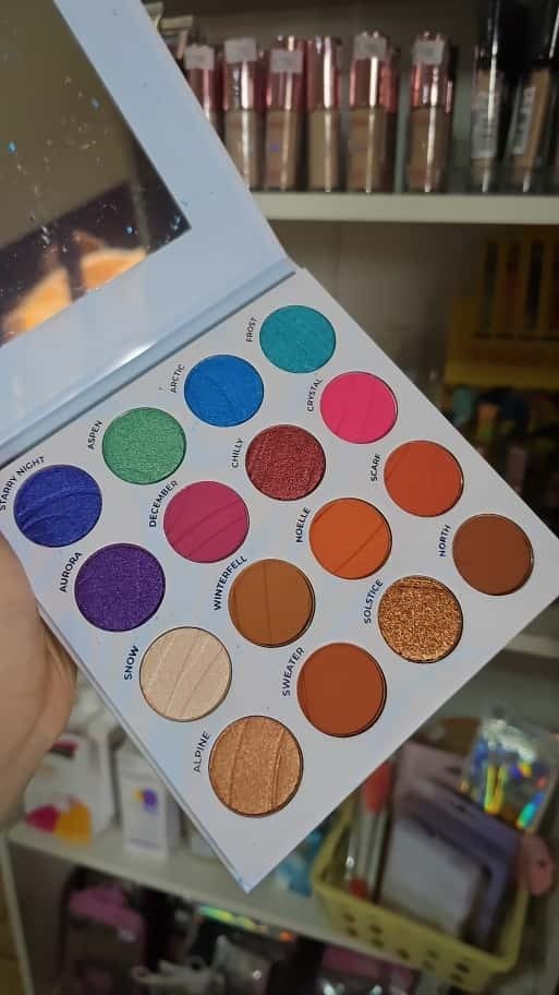 Producto - PALETA DE SOMBRAS WINTER STORM - RUBY ROSE