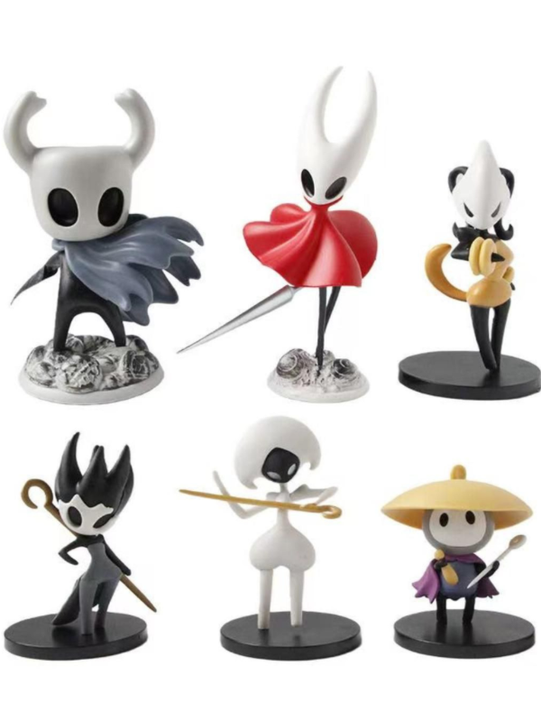 Producto - Hollow Knigth set x6 (8-17cm) - Figura Hollow Knigth - Nirostoys