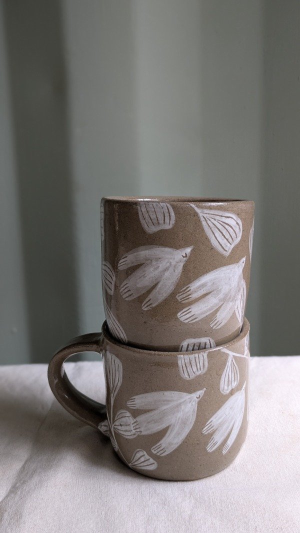 Producto - Taza Pajaritos Gres
