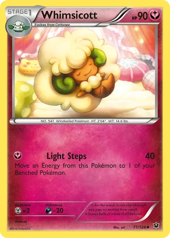 Producto - Whimsicott - 71/124 - Fates Collide