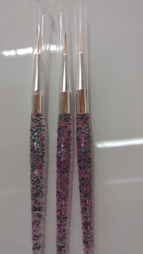 Producto - PINCEL LINER SIRENA CON GLITTERS X3 Unid