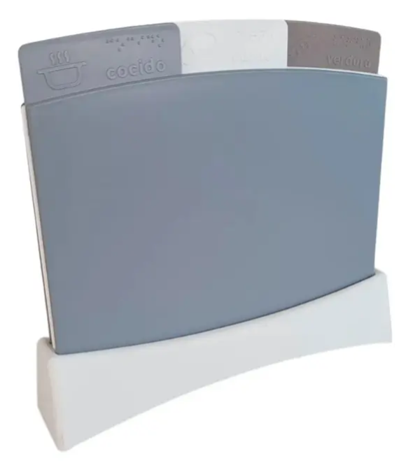 Producto - Set 3 Tablas De Corte Rotuladas con Base