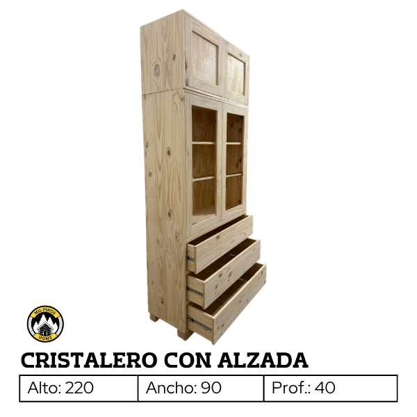 Producto - CRISTALERO CON ALZADA - 1