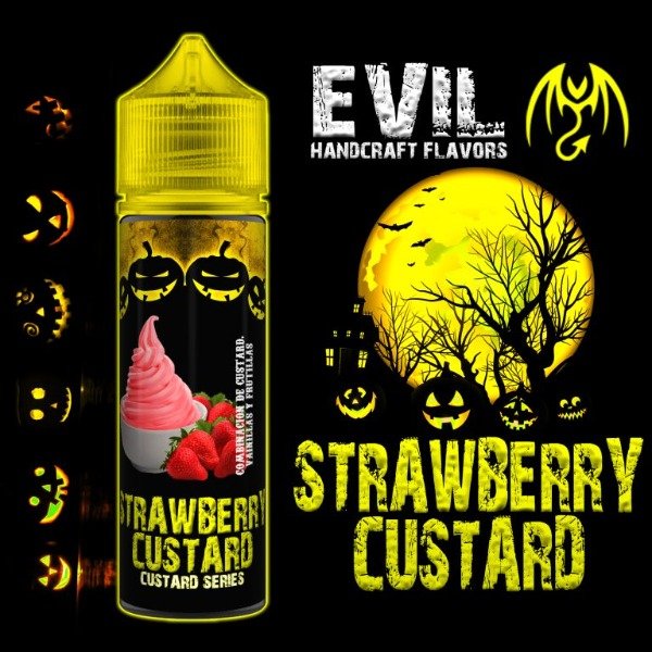 Producto - EVIL SALT STRAWBERRY CUSTARD (FRUTILLA-CUSTARD)