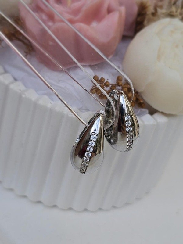 Producto - Argollas Tessa Silver - 1