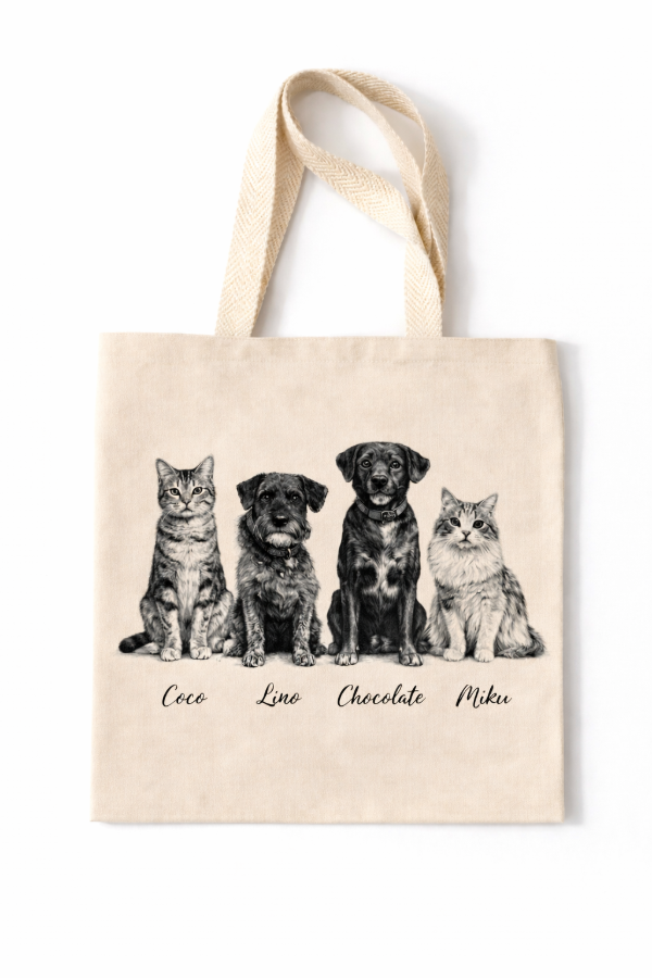 Producto - Bolsa de Gabardina 3-4 mascotas