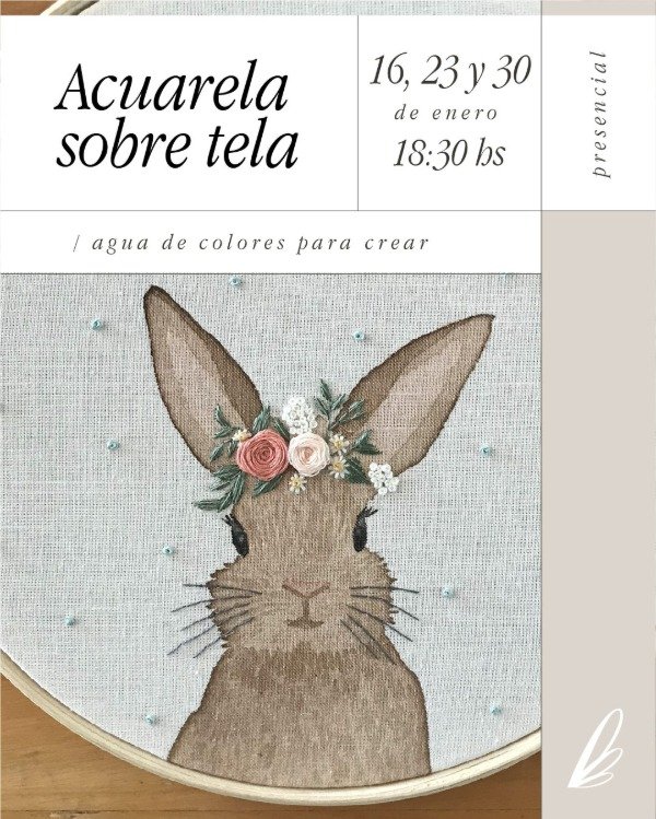 Producto - Curso Intensivo: Acuarela sobre Tela