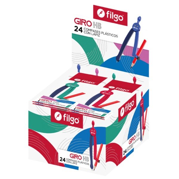 Producto - Compas FILGO  plastico P/lapiz