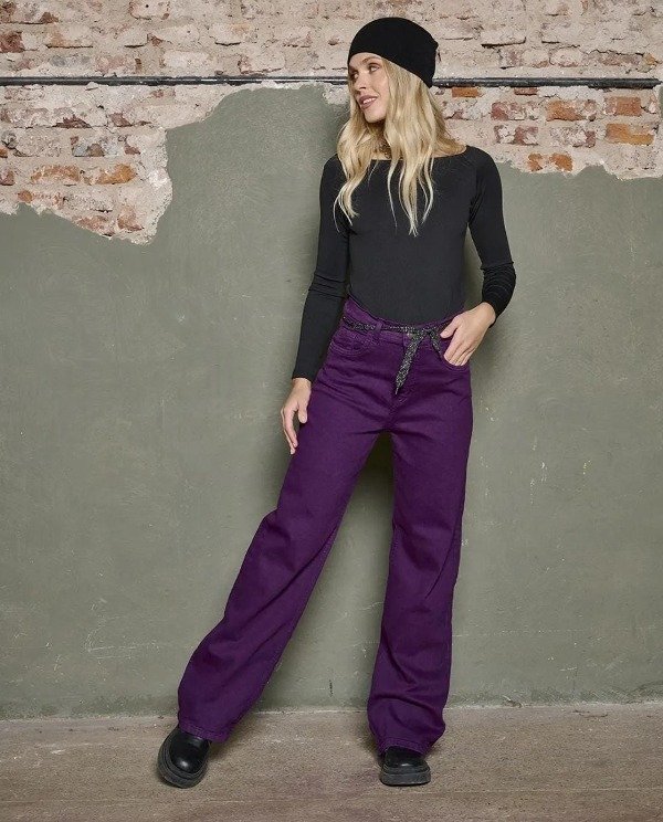 Producto - Wide leg Fioletovy - 2