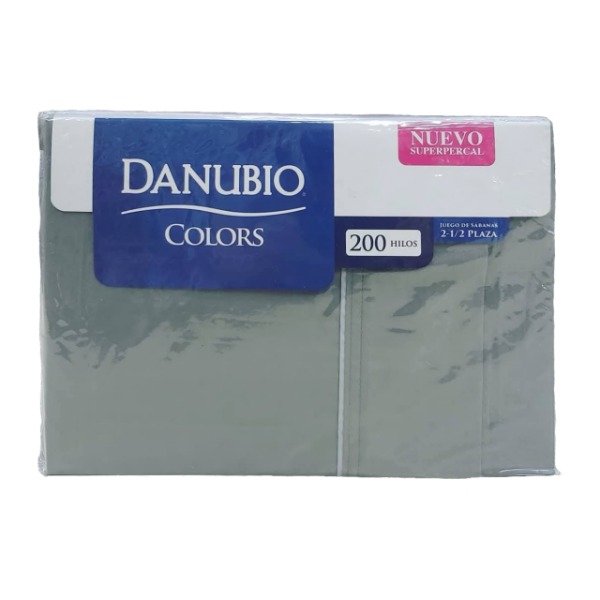 Producto - Sabanas 2 1/2 pl. Danubio Colors 200 hilos. Mixto