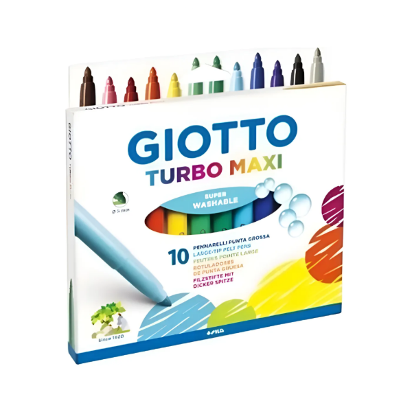 Producto - MARCADOR GIOTTO TURBO MAXI X10