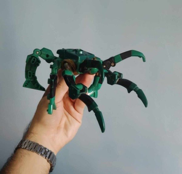 Producto - Green Samurai Warrior Triple Zord Morphin (Ninja Storm) - 4