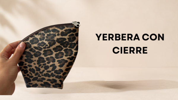 Producto - YERBERA CON CIERRE (ANIMAL PRINT)