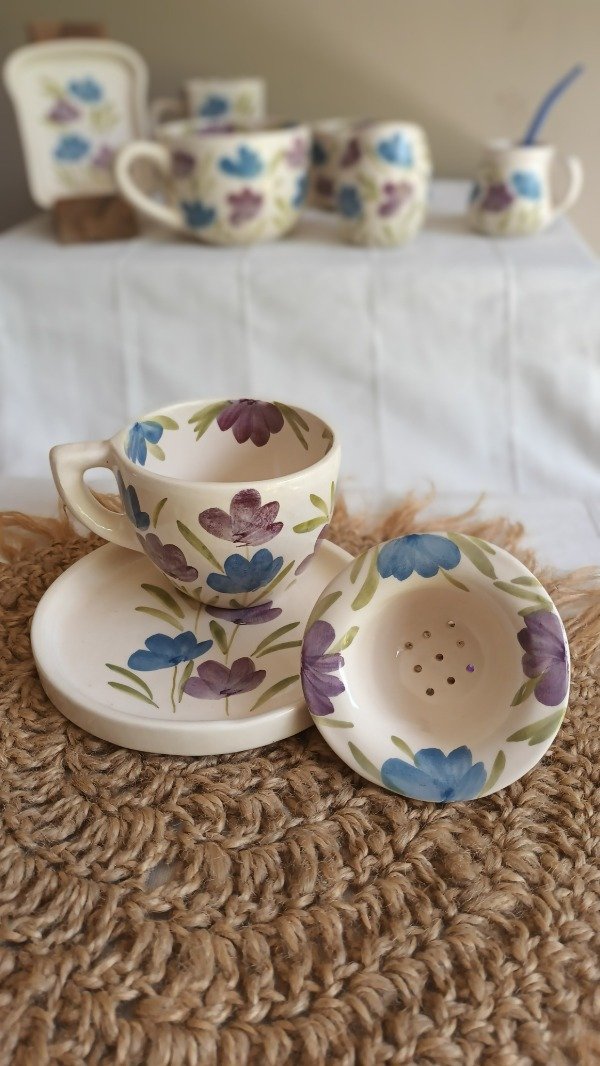 Producto - Set de Te - Amalia Blue