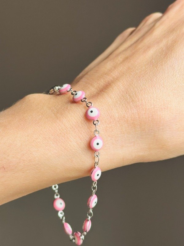 Producto - Pulsera HAMSA rosa