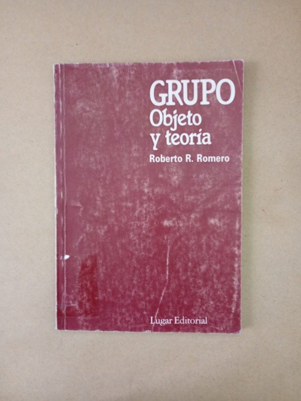 Producto - Grupo Objeto y teoría - Roberto R Romero - Lugar 1996