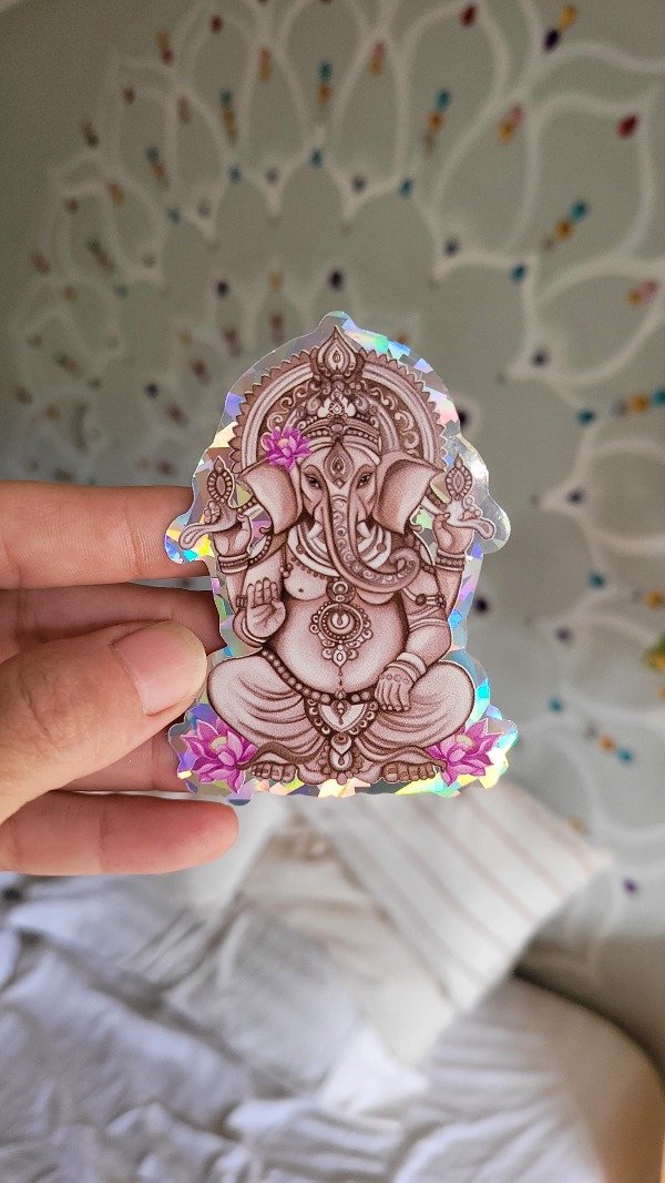 Producto - Sticker grande Sri Ganesha