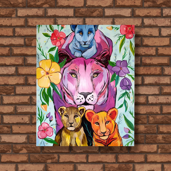 Producto - LEONA Y SUS LEONES POP ART - 0