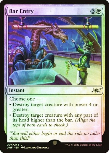 Producto - Bar Entry Foil  Unfinity