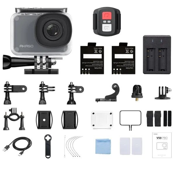 Producto - Akaso V50 Pro 20MP 4k Gris