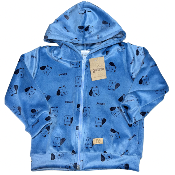 Producto - Campera azul castor