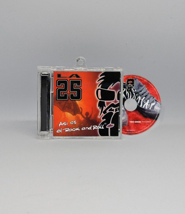 Producto - Así es el rock and roll - Llavero CD