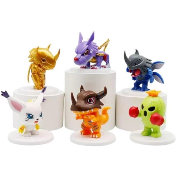 Producto - Figuras Gashapon Digimon - 6cm (ingrese para elegir)