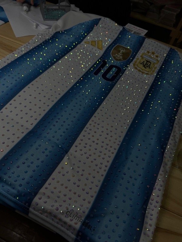 Producto - CAMISETA PREMIUM STRASS ARG PEDIDO